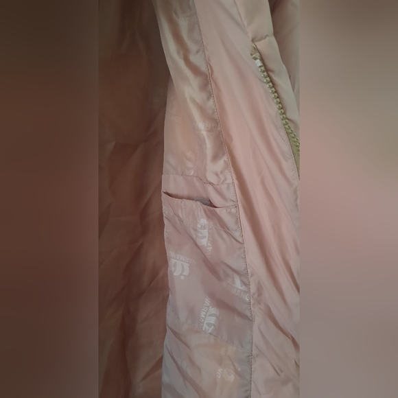 Warmangel Goose Down Puffer Jacket Coat, Duster, Dusty Mauve Color, Size Medium - Picture 6 of 16